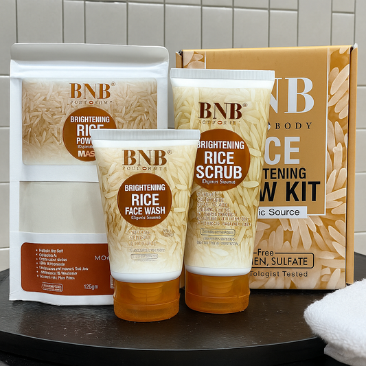 BNB Rice Brightening Glow Kit