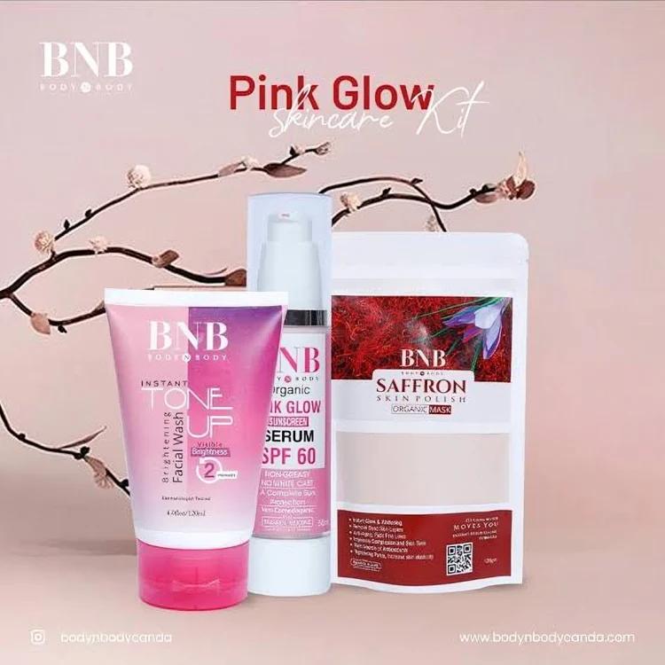 BNB Pink Skin Care Glow Kit