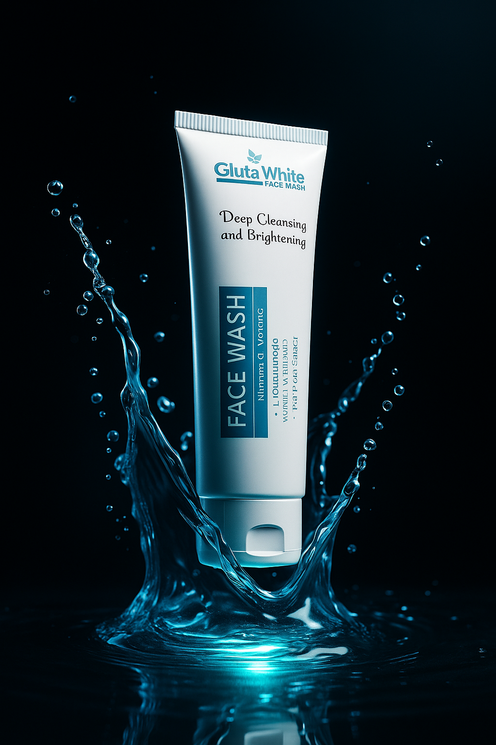 Gluta White Face Wash Vitamin-C & Glycolic Acid