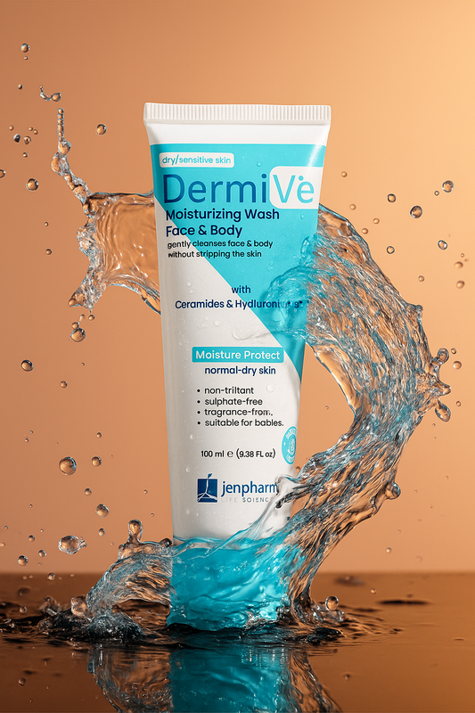 Dermi-Ve Moisturising Wash Face & Body with Ceramides & Hyaluronic Acid