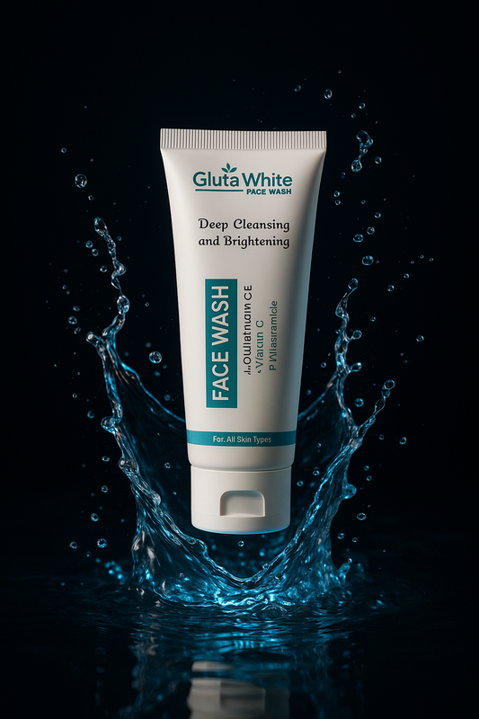 Gluta White Face Wash Vitamin-C & Glycolic Acid
