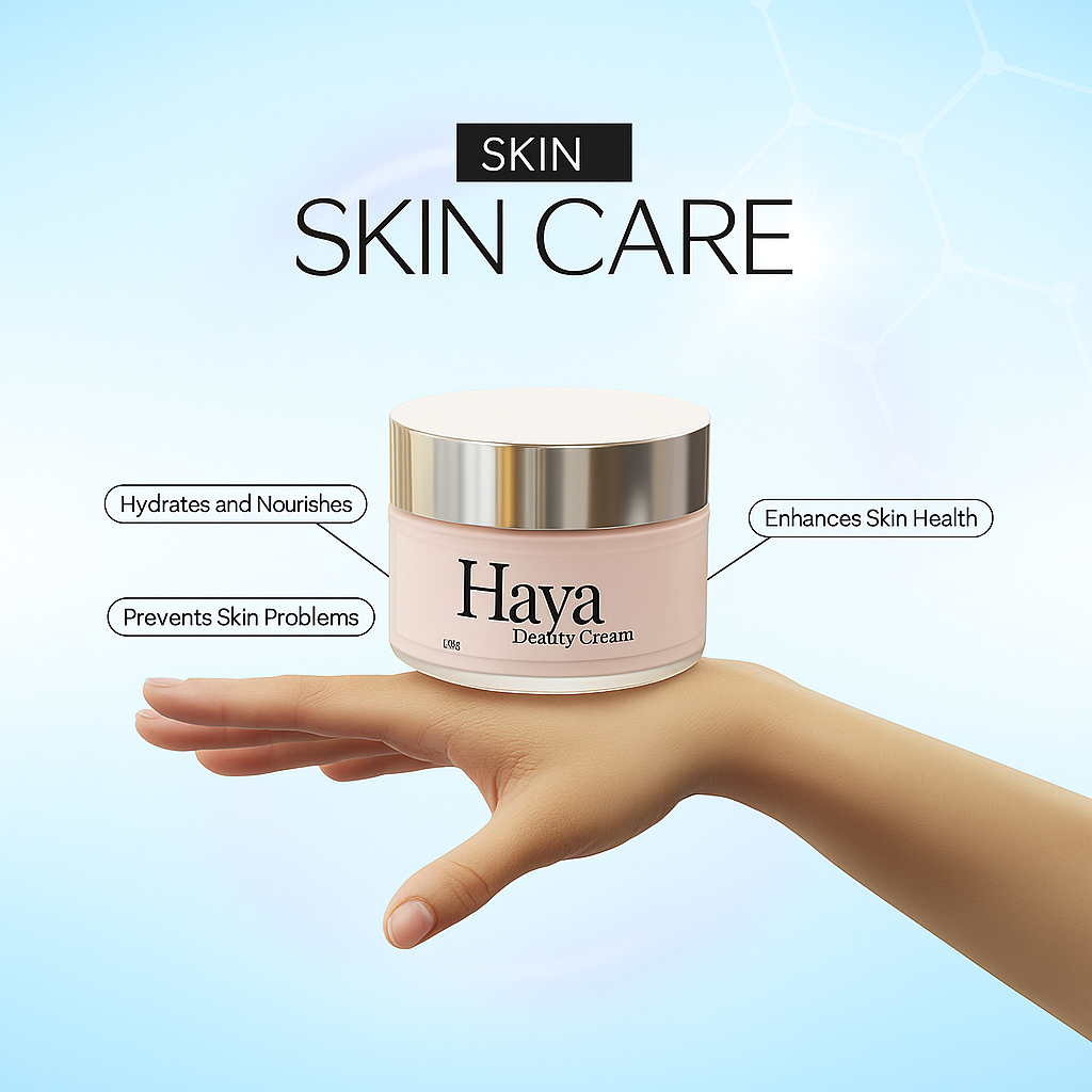 Haya Beauty Cream Natural Brightness & Glow