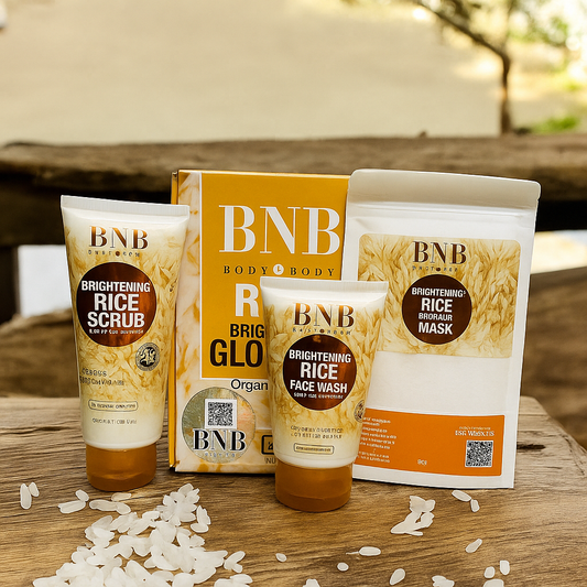 BNB Rice Brightening Glow Kit