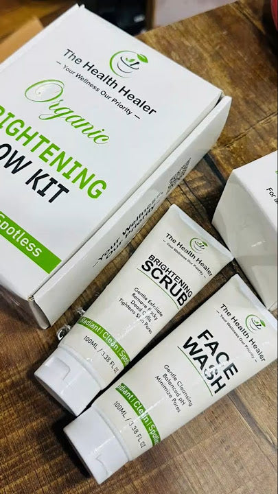 The Health Healer Organic Brightening Glow Kit