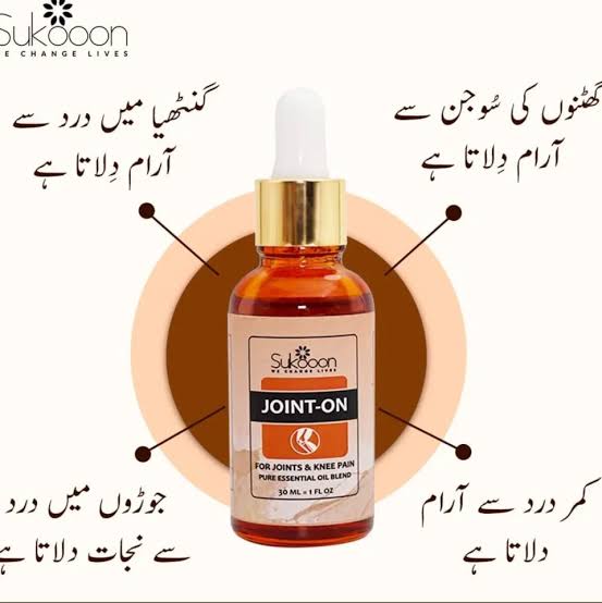 Joint-On For Joints & Knee Pain Pure Essential Oil Blend