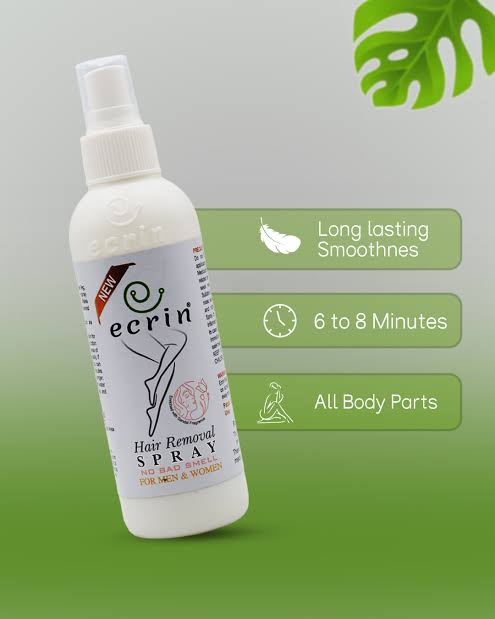 Ecrin Hair Removal Spray for Men & Women