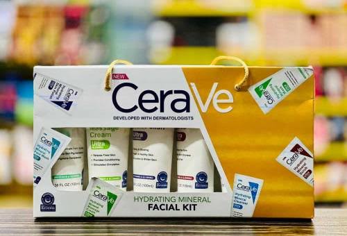 6in1 Cera-Ve Hydrating Mineral Facial Kit